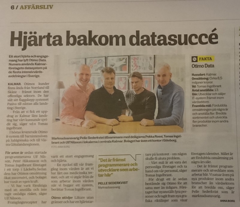 Hjärtat bakom datasuccé